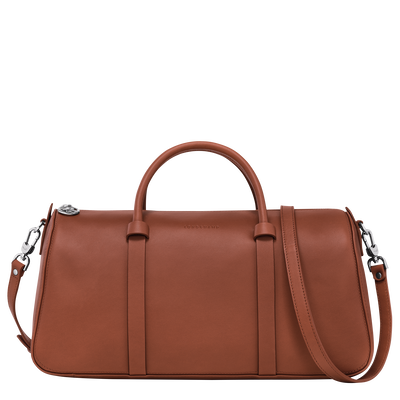 Daylong L Handbag , Cognac - Leather