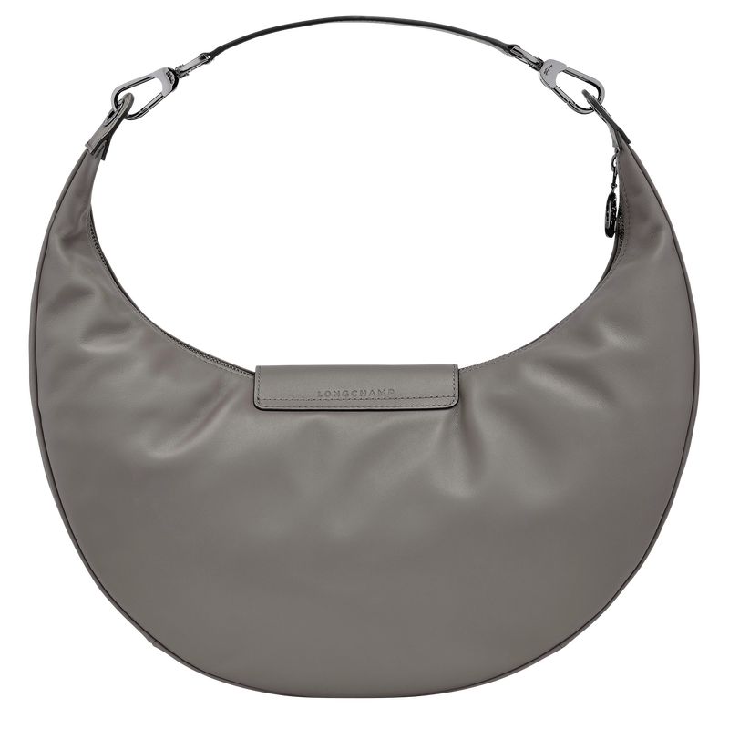 Le Pliage Xtra L 单肩包 , 斑鸠灰 - 皮革  - 查看 3 5