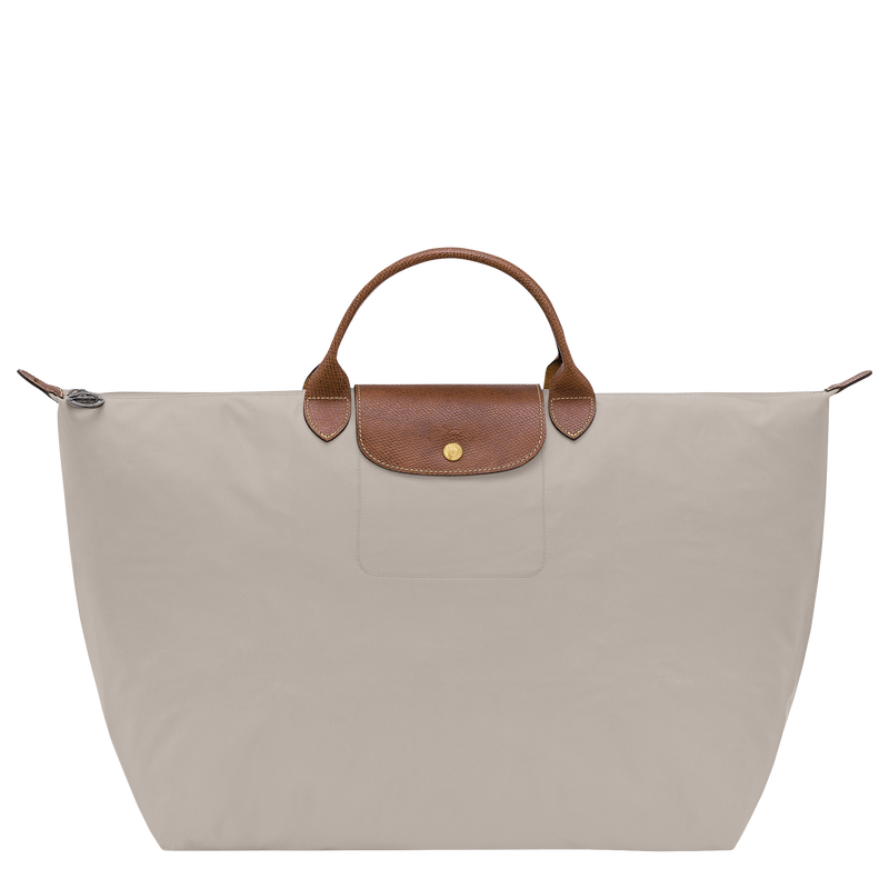 Le Pliage Original L 旅行包 , 鹅卵石 - 再生帆布  - 查看 1 7