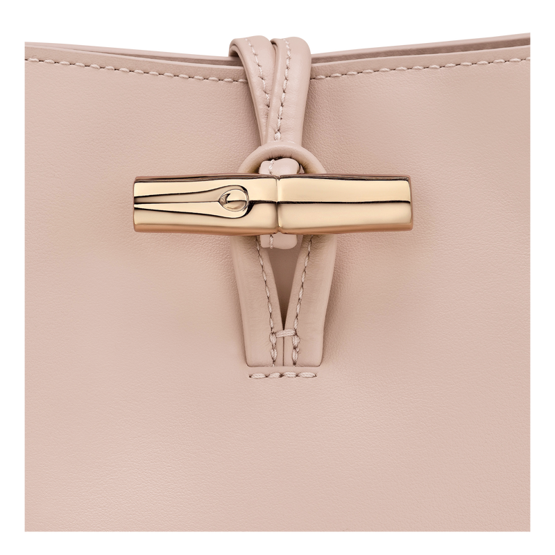 Le Roseau XS Bucket bag , Petal Pink - Leather  - View 6 of  6