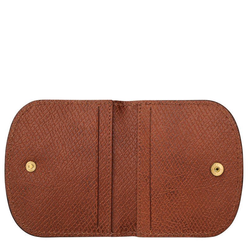 &Eacute;pure Card holder , Brown - Leather  - View 3 of  3