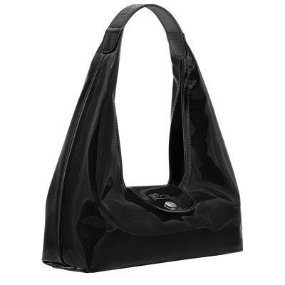 Le Pliage Xtra M 单肩包 , 黑色 - 皮革