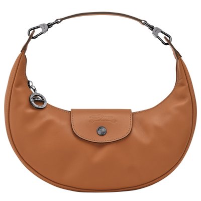 Le Pliage Xtra S 单肩包 , 腰果棕 - 皮革