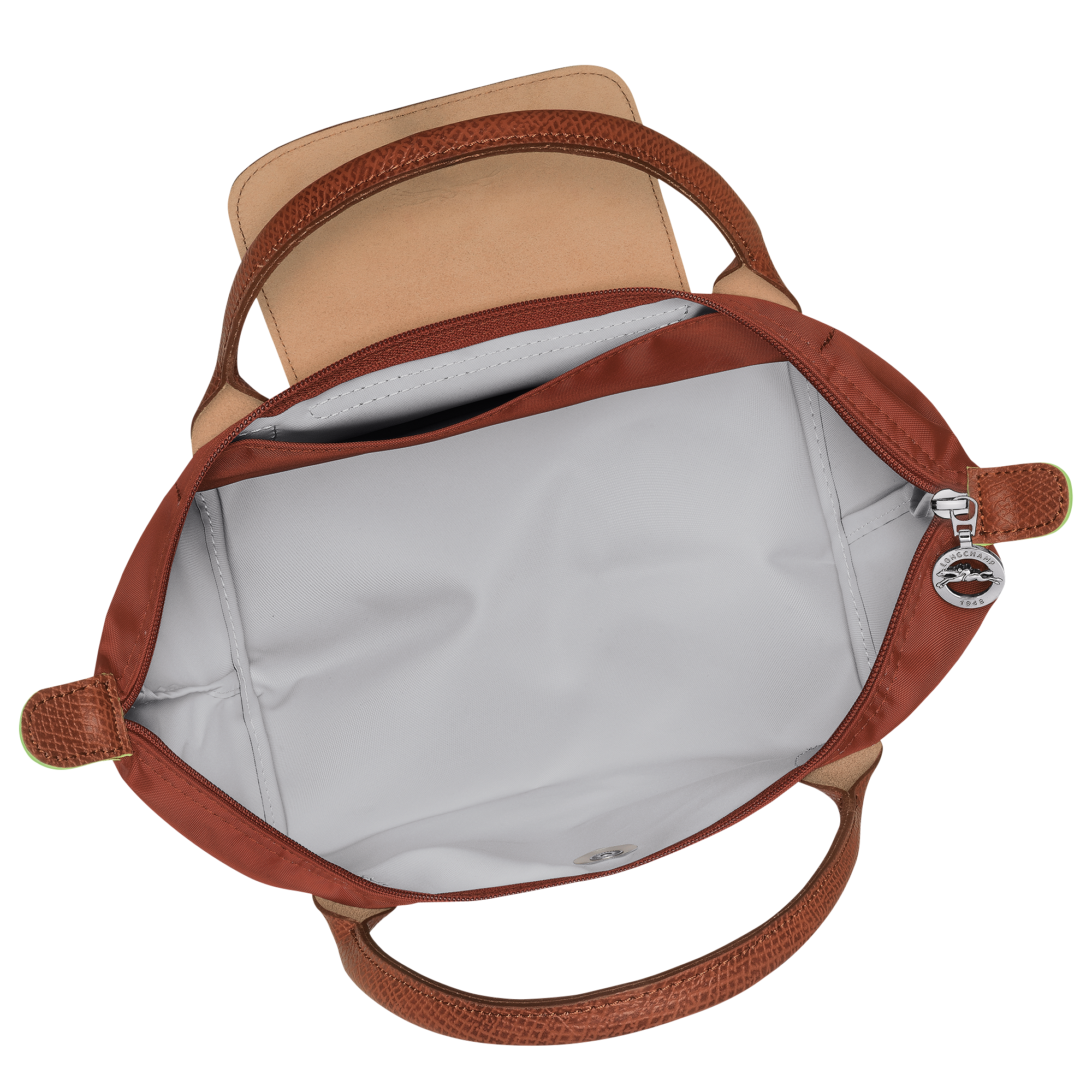 手提包 S, 栗子色 - 查看 5
        7 - 放大 Le Pliage Green 手提包 S, 栗子色