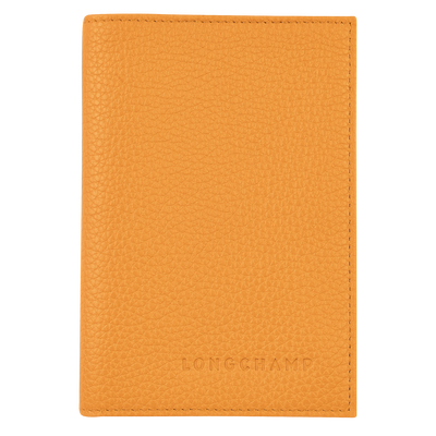 Le Foulonné Passport cover, Apricot