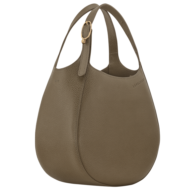 Le Foulonné S Handbag , Caper - Leather  - View 3 of  5