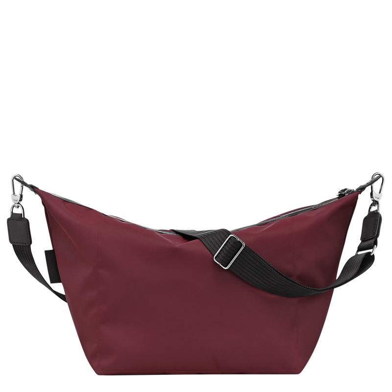 Le Pliage Energy M 斜挎包 , 勃艮第色 - 帆布  - 查看 4 5
