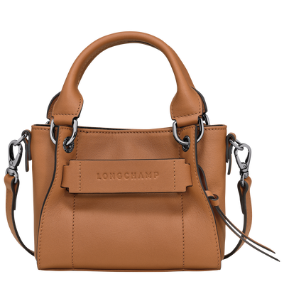 Longchamp 3D XS 手提包 , 裸色 - 皮革