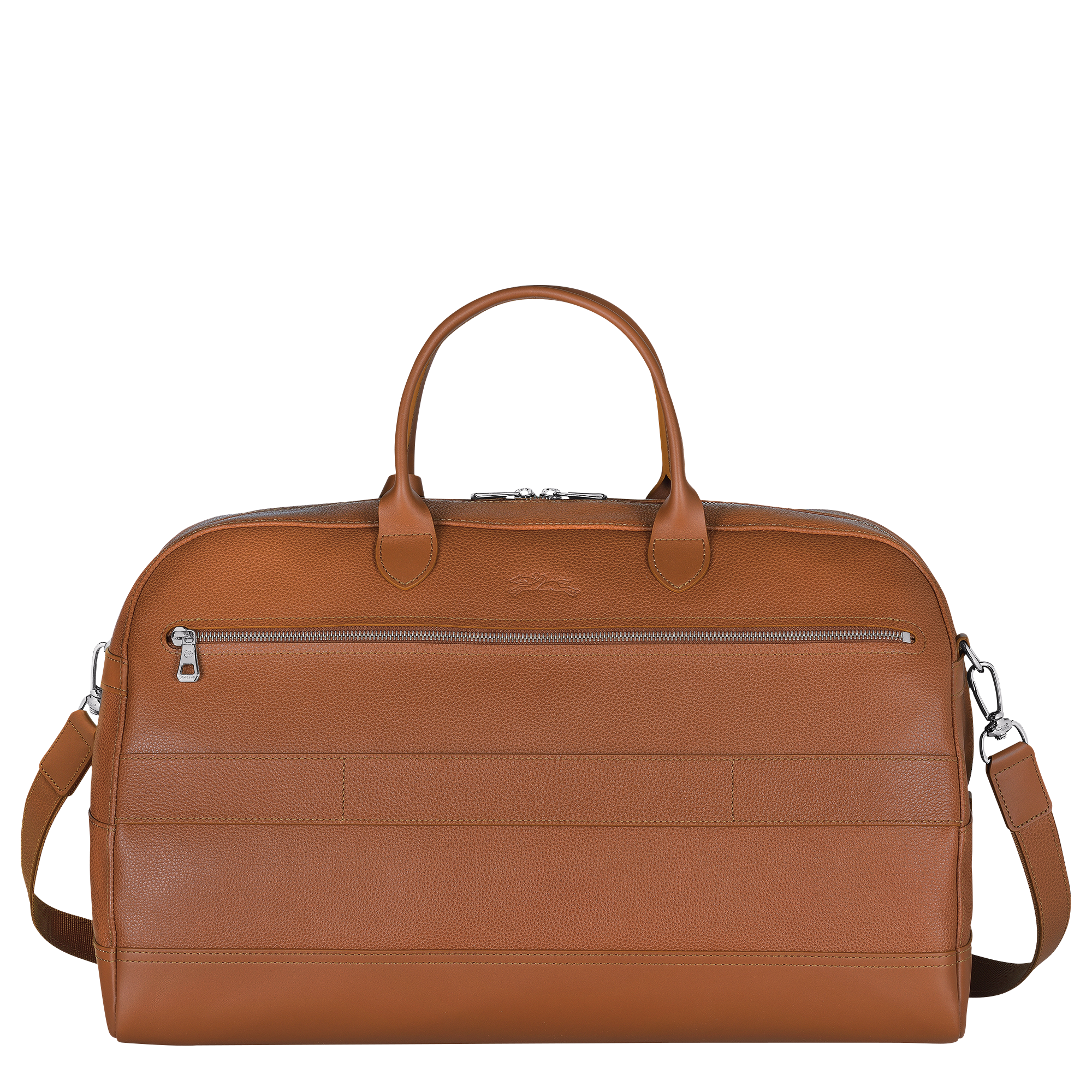 Le Foulonné Travel bag M, Caramel