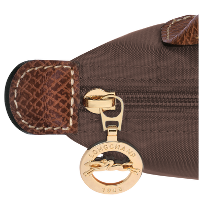 Le Pliage Original Pouch with handle, Mocha