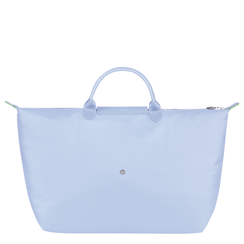 Le Pliage Green S Travel bag , Sky Blue - Recycled canvas - View 3 of  4