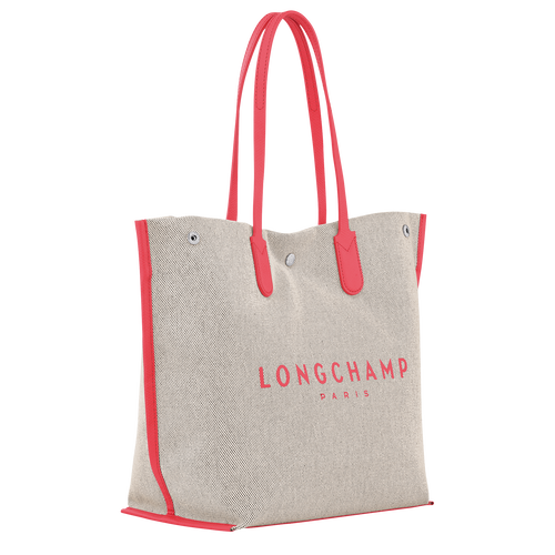 Essential L L 号购物袋 , 草莓色 - 帆布 - 查看 3 5
