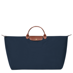 Le Pliage Original M Travel bag , Navy - Recycled canvas