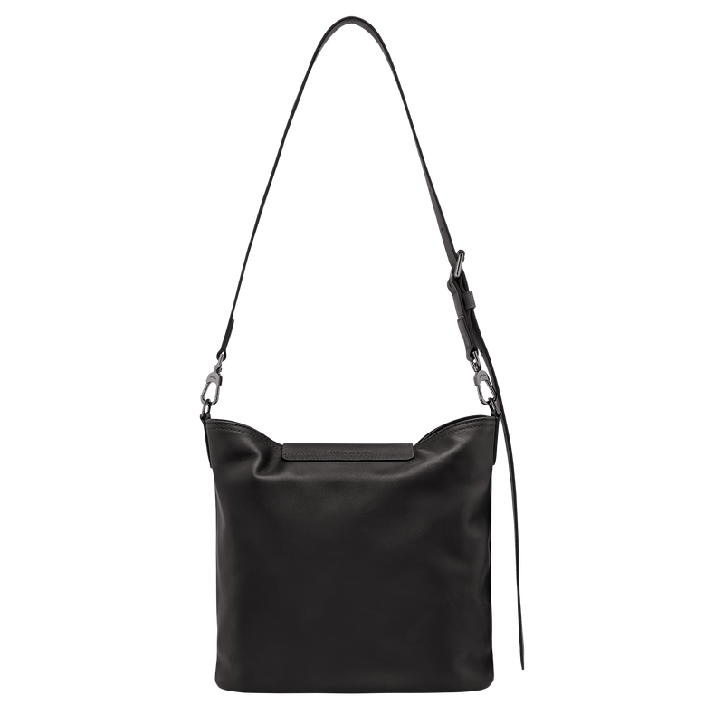 Le Pliage Xtra Shoulder bag , Black - Leather  - View 4 of  6