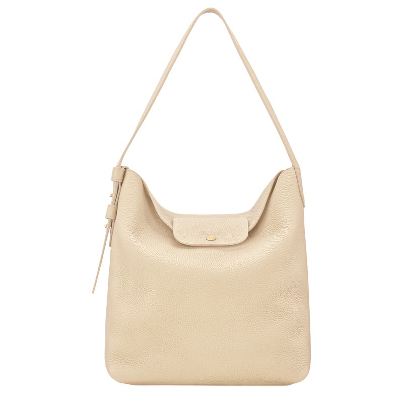 Le Cadence L Shoulder bag , Vanilla - Leather  - View 1 of  7