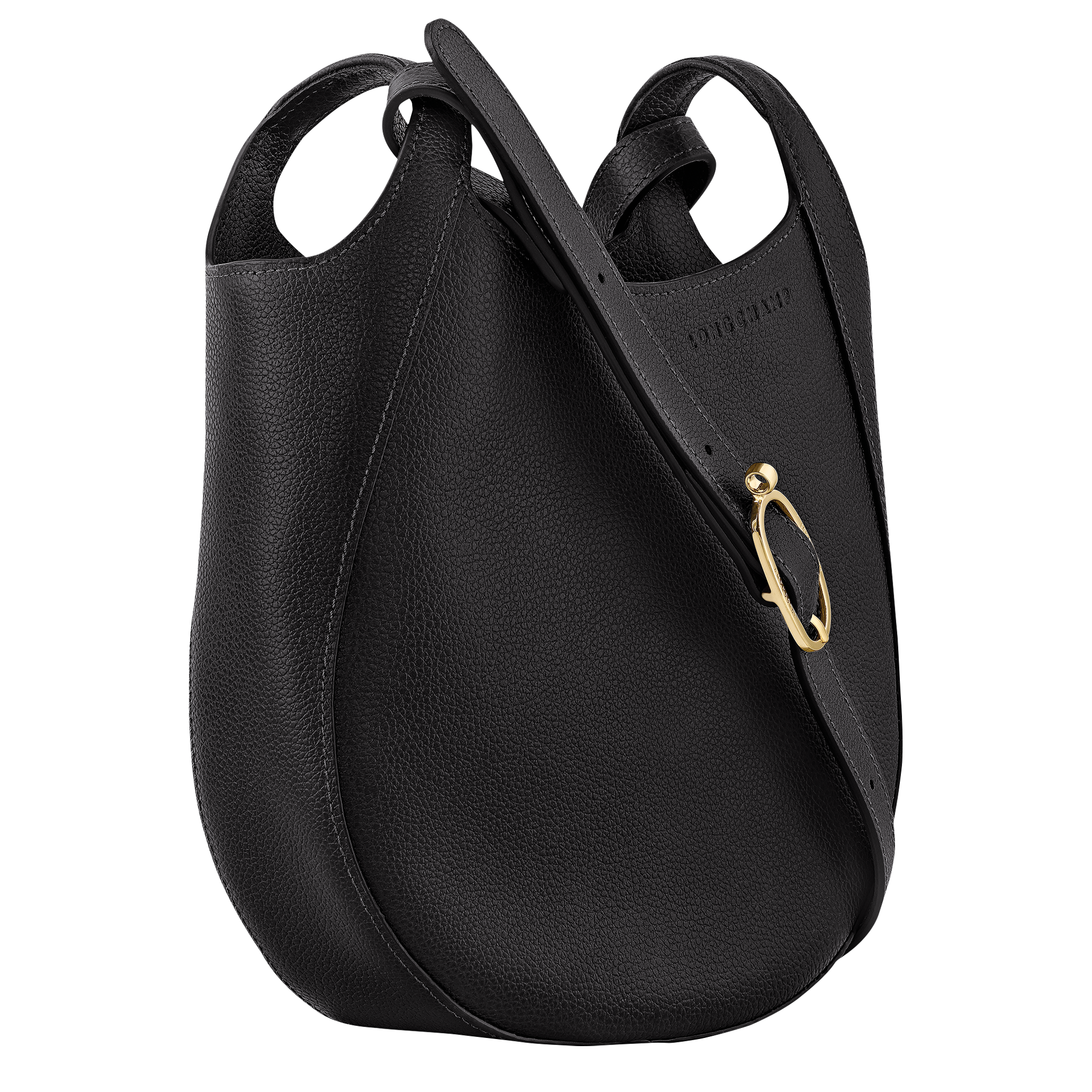 Le Foulonn&eacute; Crossbody bag S, Black