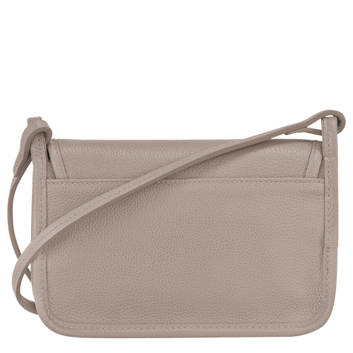 Le Foulonné XS Clutch , Turtledove - Leather - View 4 of  6