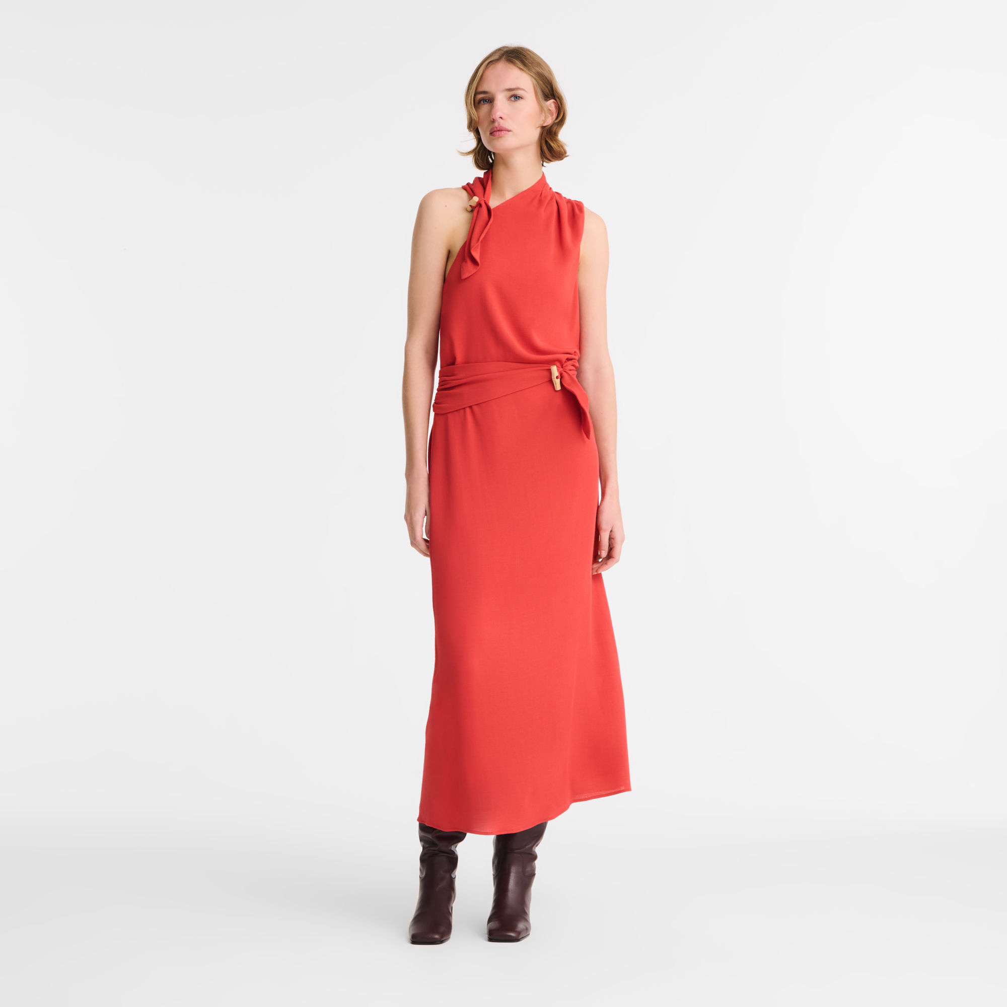 Dress, Red/Navy - View 2 of
5 - zoom in null Dress, Red/Navy