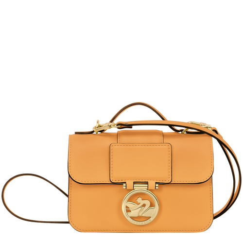 Box-Trot XS Crossbody bag , Apricot - Leather - View 1 of  5