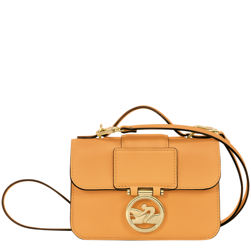 Box-Trot XS Crossbody bag , Apricot - Leather  - View 1 of  5