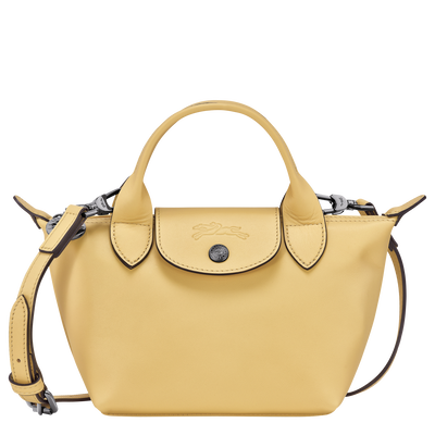 Le Pliage Xtra XS 手提包 , 小麦黄 - 皮革