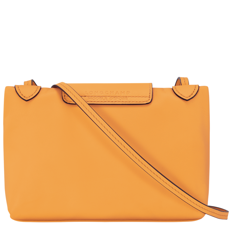 Le Pliage Xtra XS Crossbody bag , Apricot - Leather  - View 4 of  5