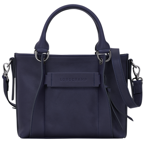 Longchamp 3D S Handbag , Bilberry - Leather - View 1 of  5