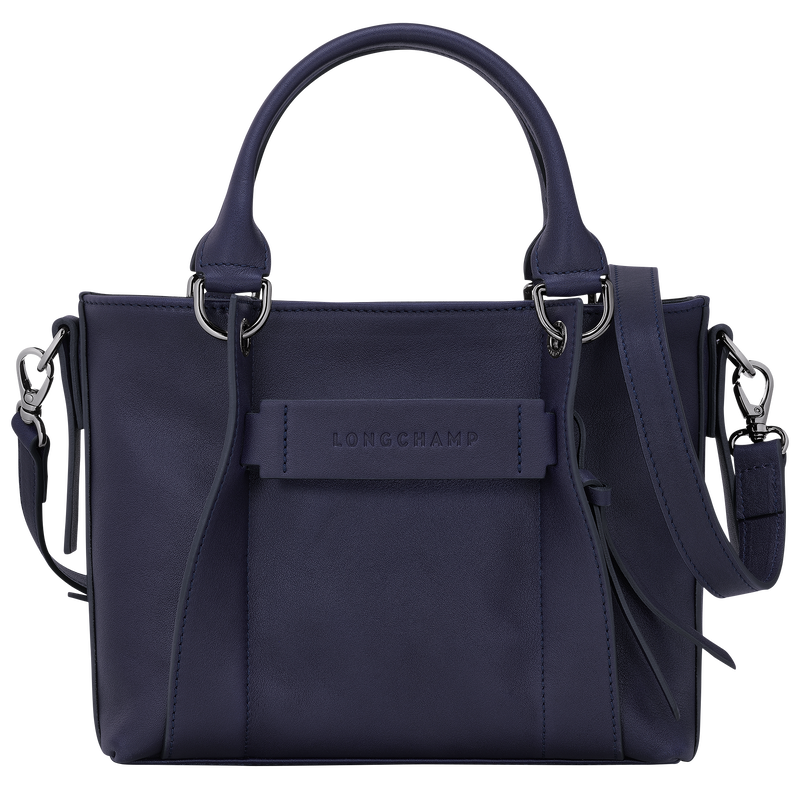 Longchamp 3D S 手提包 , 浆果紫 - 皮革  - 查看 1 5