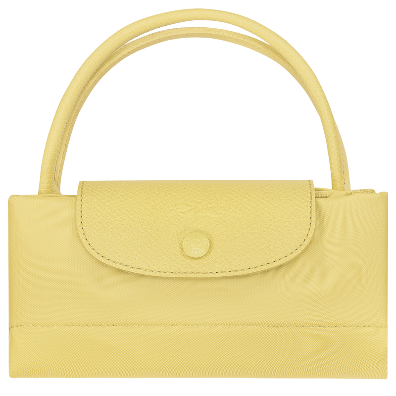 Le Pliage One S Handbag , Lime - Recycled canvas  - View 6 of  6