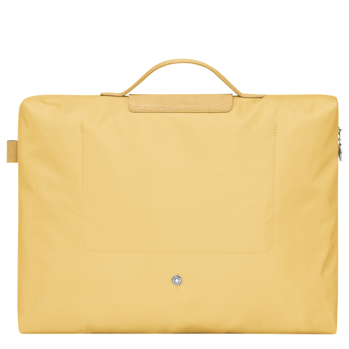 Le Pliage Green S Briefcase , Wheat - Recycled canvas - View 3 of  5