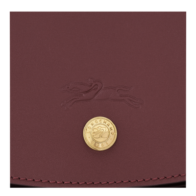 Épure Crossbody bag M, Burgundy