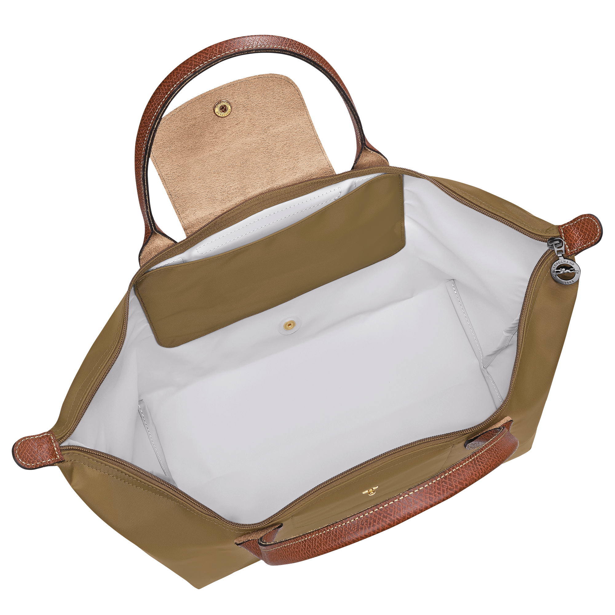 Le Pliage Original Handbag L, Olive