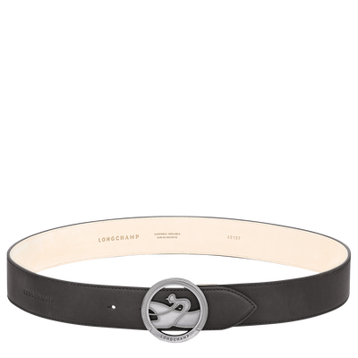 La M&eacute;daille Longchamp 女士皮带 , 矿物色 - 皮革