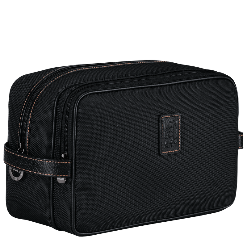 Boxford Toiletry case , Black - Recycled canvas  - View 2 of  6