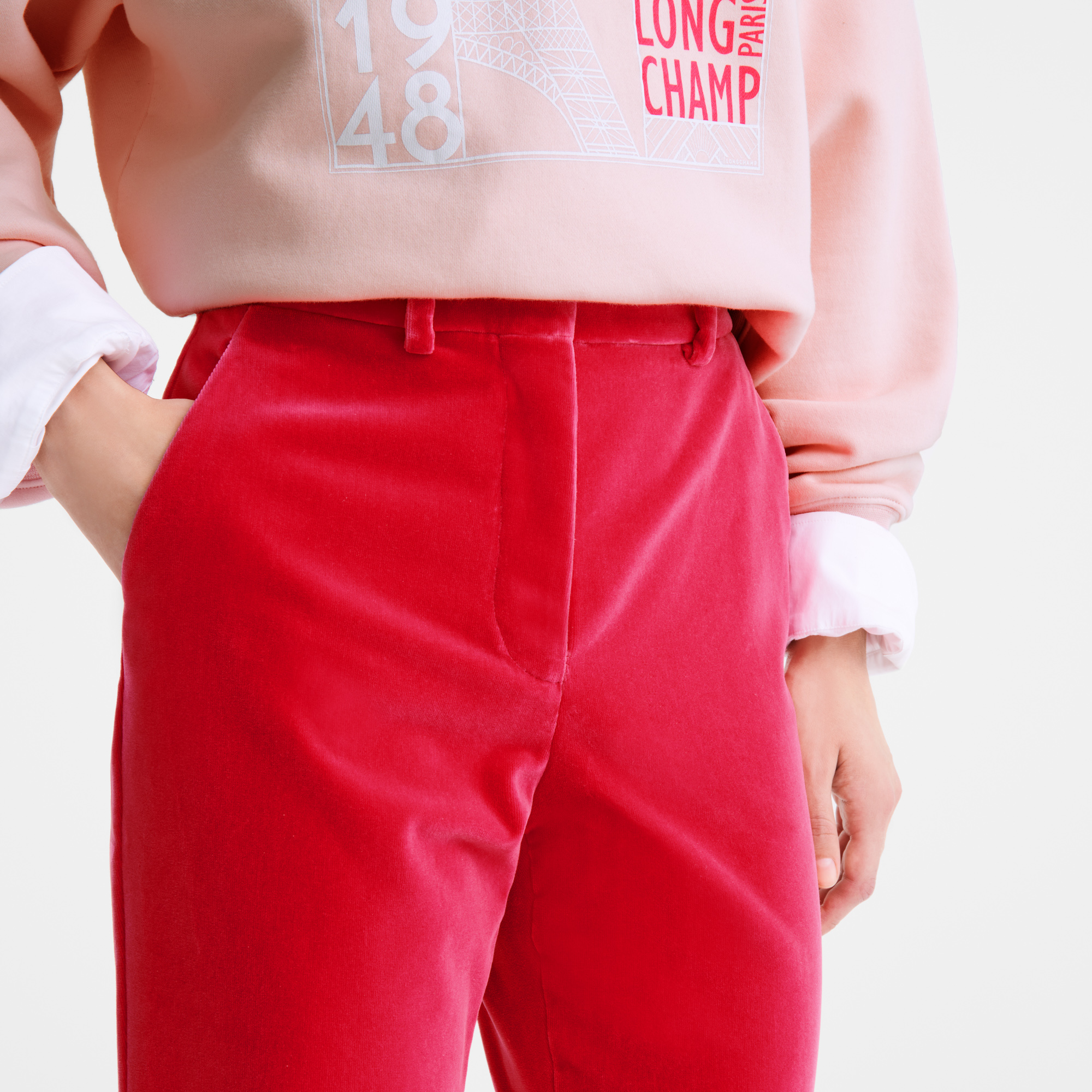 Trousers, Pink - View 4 of
4 - zoom in null Trousers, Pink