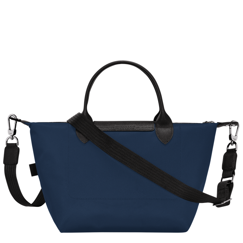 Le Pliage Energy S Handbag , Navy - Recycled canvas  - View 4 of  6