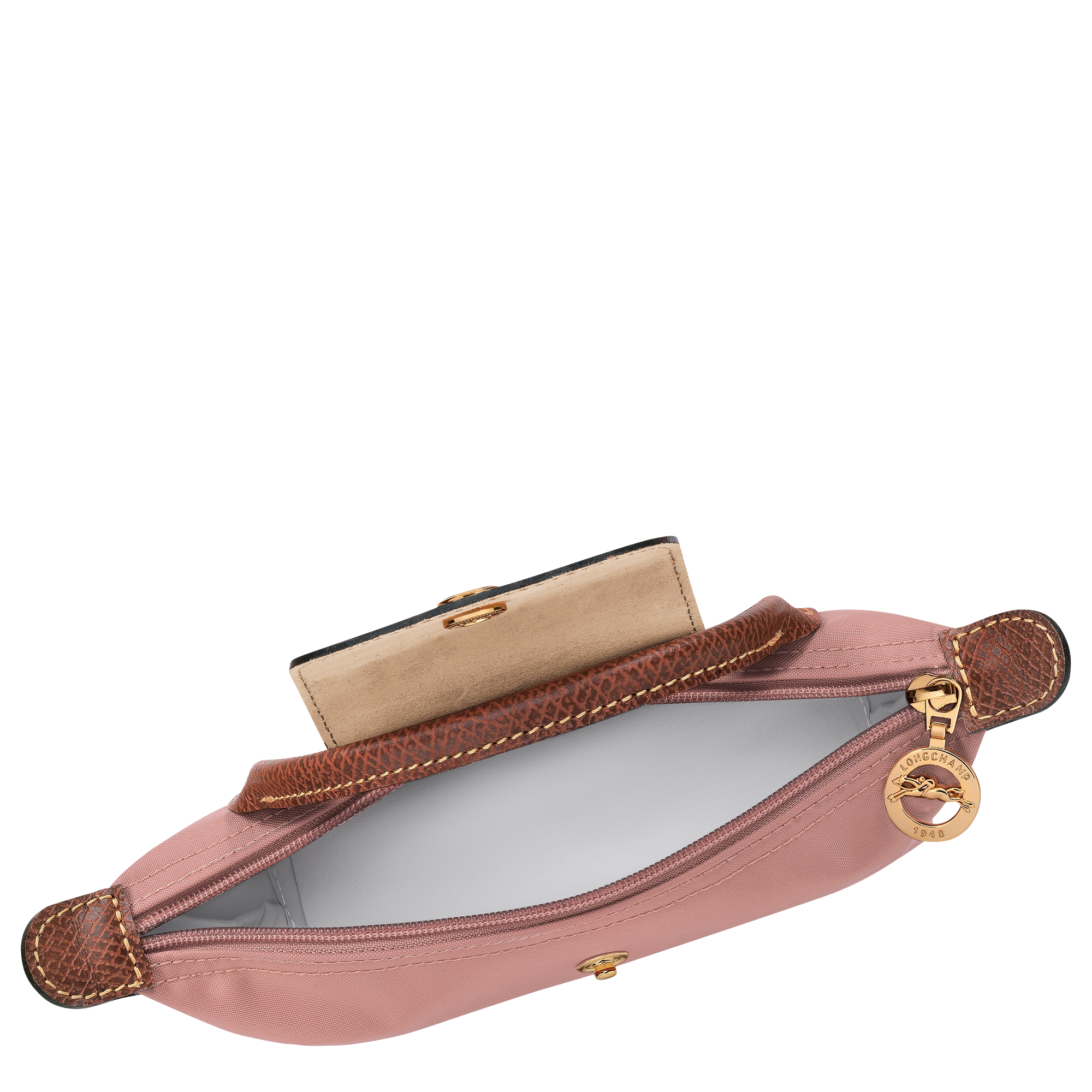 Le Pliage Original 化妆包, 茶粉色