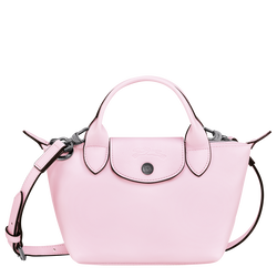 Le Pliage Xtra XS 迷你手提包 , 粉红色 - 皮革