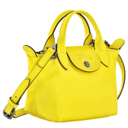 Le Pliage Xtra 迷你手提包XS, 柠檬黄