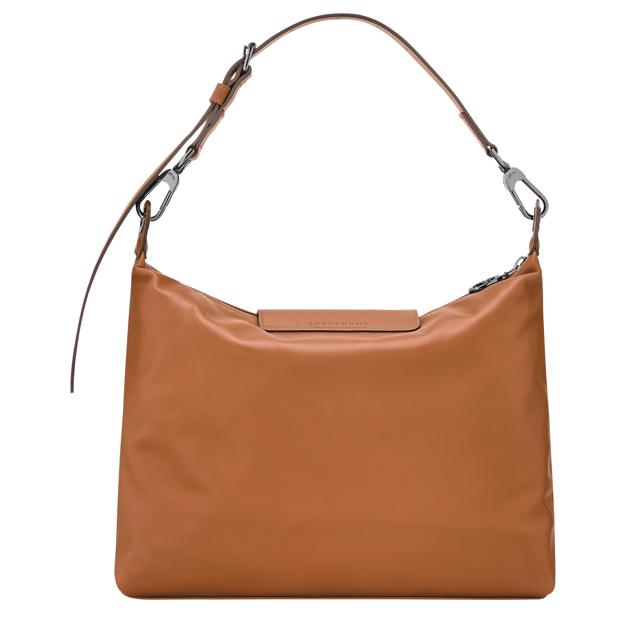 Le Pliage Xtra Hobo 袋 M, 腰果棕