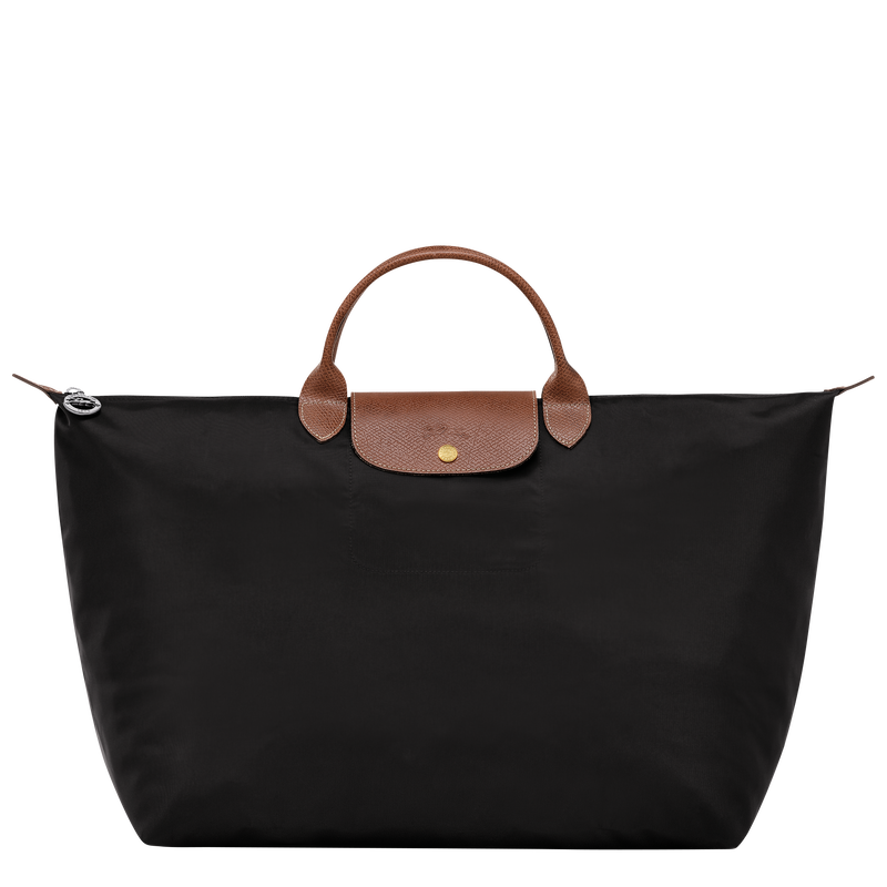 Le Pliage Original S Travel bag , Black - Recycled canvas  - View 1 of  6