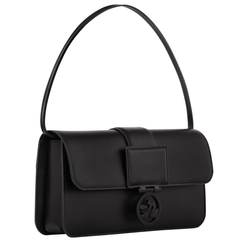 Box-Trot M Shoulder bag , Black - Leather - View 3 of  6