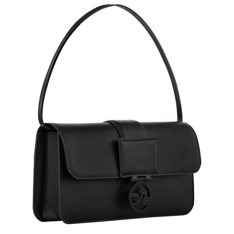 Box-Trot M Shoulder bag , Black - Leather  - View 3 of  6