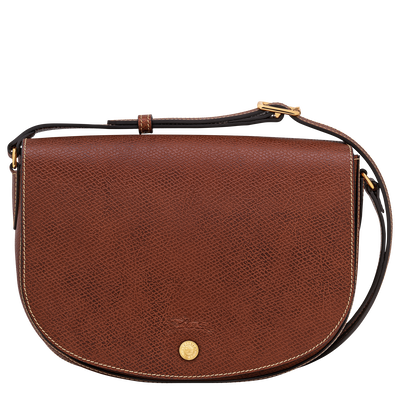 &Eacute;pure M Crossbody bag , Brown - Leather