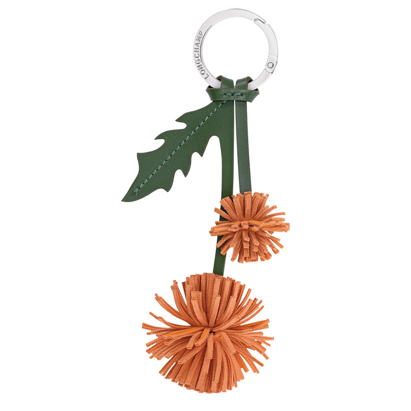 Key ring , Orange - Leather  - View 1 of  1