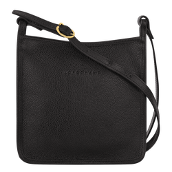 Le Foulonné S Crossbody bag , Black - Leather