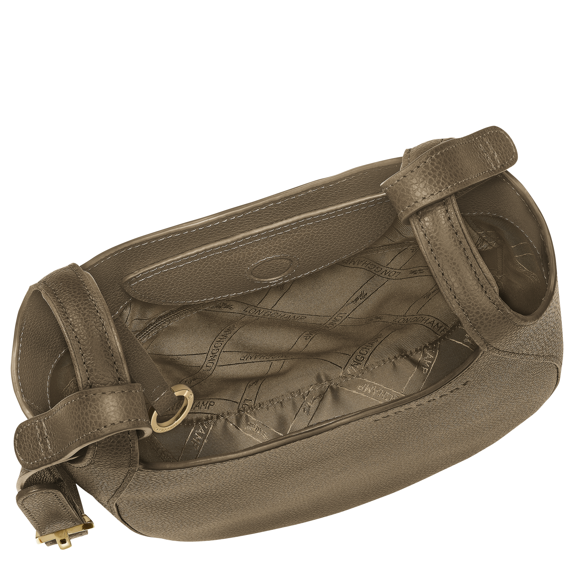 Le Foulonn&eacute; Crossbody bag S, Caper