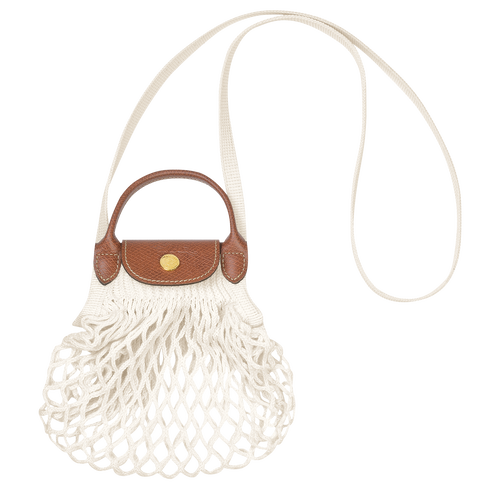 Le Pliage Filet XS 迷你斜挎包 , 亚麻色 - 帆布 - 查看 1 4