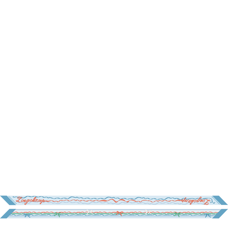 Rubans Longchamp 细丝带 , 洋紅色 - 真丝  - 查看 1 2