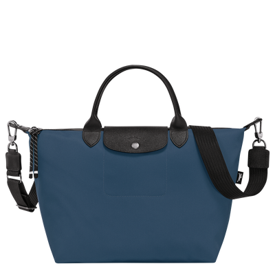 Le Pliage Energy L 手提包 , 墨蓝色 - 再生帆布